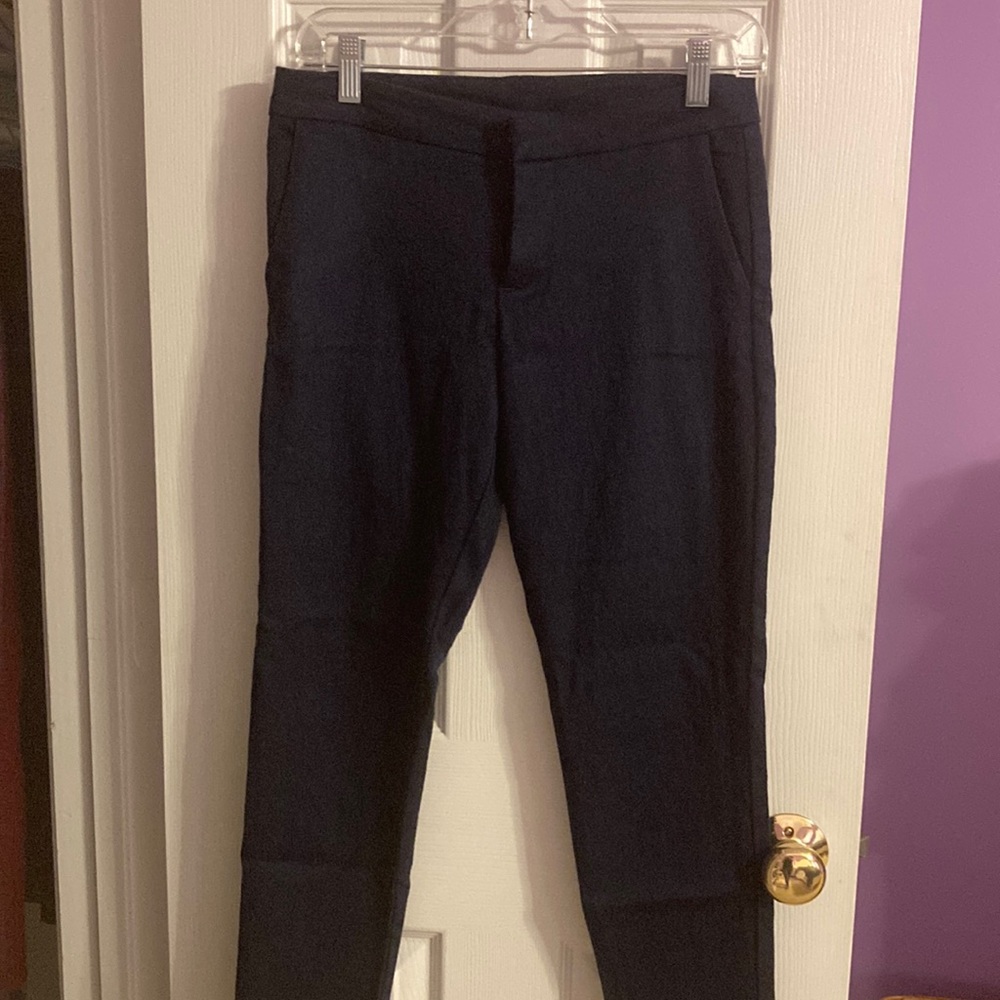 Navy trousers